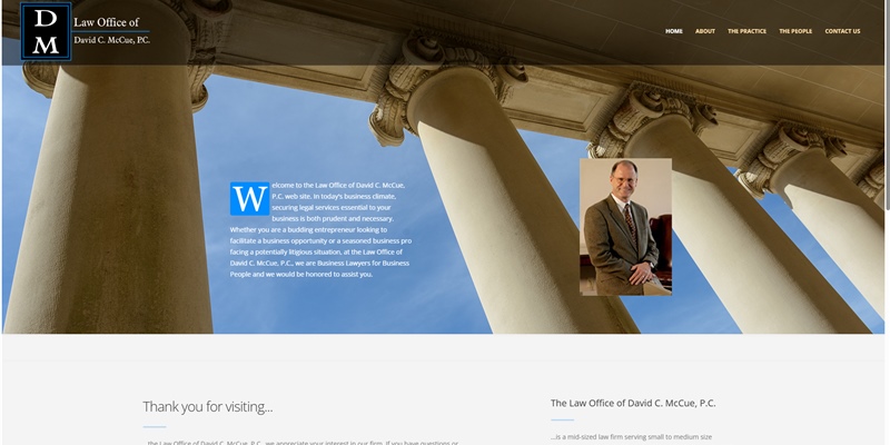 Law Office of David C McCue P.C